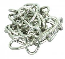  R13 - 8 GA. STL CHAIN 1 YD-NICKEL PL