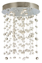  CH513CRPCGM5 - Chandelier Cascade Clear Polished Chrome GU10 120V MR16 3x50W