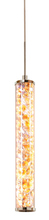  PD223ABPCLEDR - Pendant Jazz Crystal Prismatic Blue PC 2.8W 3000K For Monorail