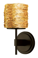  WS537GOPNX3 - Wall Sconce Short Coil Gold Polished Nickel Hal G4 35W 700lm