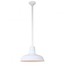  H-QSN15114-SA-93/QSN24ST3-93/QSNHDSMC-93 - 14" Ceiling Stem Light