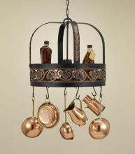 Hi-Lite MFG Co. H-81Y-D-BK01 W/CI - POT RACK COLLECTION