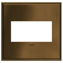  AWC2GCOF4 - adorne® Coffee Two-Gang Screwless Wall Plate