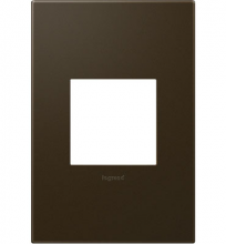  AWP1G2BR6 - adorne® Bronze One-Gang Screwless Wall Plate with Microban®