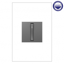  ASWR1532M4 - adorne® Whisper® Switch, Magnesium, with Microban®