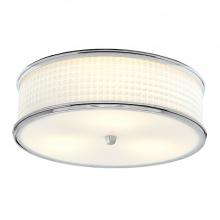  5665-PN-WG - Prism Flush Mount Light - Polished Nickel