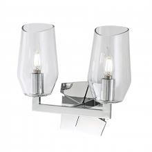  8162-CH-CL - Gaia Indoor Wall Sconce - Chrome