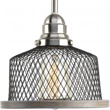  P500078-009 - Tilley Collection One-Light Brushed Nickel Coastal Pendant Light