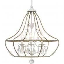  P400151-151 - Fleurette Collection Three-Light Chandelier