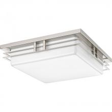  P3448-0930K9 - Helm Collection Two-Light 14" LED Flush Mount