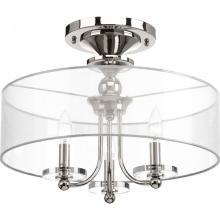  P350029-104 - Marche' Collection Three-Light Semi-Flush Convertible