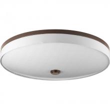  P3612-2030K9 - Weaver LED Collection Three-Light LED 22" Flush Mount