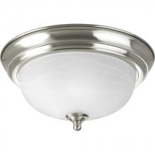  P3924-09 - One-Light Dome Glass 11-3/8" Close-to-Ceiling