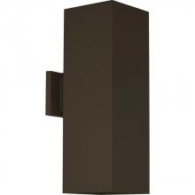  P5644-20 - 6" Square Two-Light Up/Down Wall Lantern