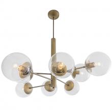  612730 - Mid-Century 8-Lt Chandelier