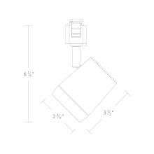  L-7011-CS-BN - Ocularc 7011 - 5CCT Track Luminaire