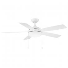  F-033L-MW - Disc II Matte White WITH LUMINAIRE