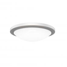  FM-252218-CS-BK - Dew 18" Flush Mount 5CCT