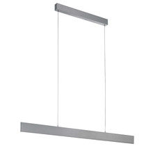  39267A - 1x33W LED Linear Pendant With Brushed Aluminum Finish