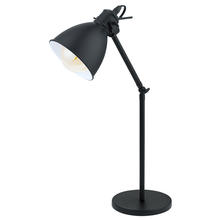  49469A - Priddy - Desk Lamp Black Metal