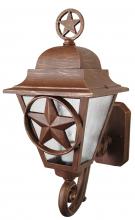  LS177063 - Americana Collection Lone Star Series Wall Model LS177063 Medium Outdoor Wall Lantern