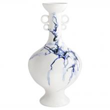  11922 - Nola Vase| Wht|B|Blk-Tall