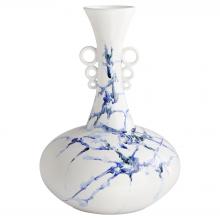  11924 - Nola Vase|Wht|B|Blk-Wide