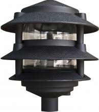  D5302-B - PAGODA FIX 3 TIER 10"TOP 1/2"BASE 13W DL-S13-GU24 120V