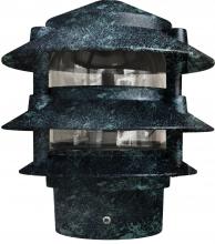  D5305-VG - PAGODA FIX 3 TIER 6" TOP 3"BASE INCAND 120V