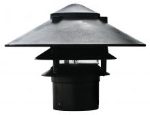  D5310-B - PAGODA FIX 3 TIER 10"TOP 3"BASE INCAND 120V