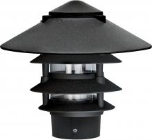  D5404-B - PAGODA FIX 4 TIER 10"TOP 3" BASE 12W G24 2 PIN 60 LEDS