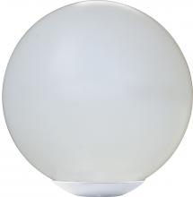  D7126-W - 13" GLOBE FIX WHITE 26W DL-S26-GU24 120V