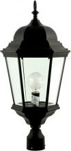  GM235-LED20-B - POST TOP FIX W/CLEAR GLASS LED 20W 85-265V