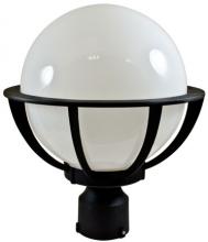  GM260-LED6-B - CAST ALUM 10" GLOBE POST TOP FIX LED 6W 85-265V