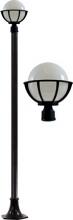  GM2600-B - CAST ALUM 10" GLOBE POST LIGHT FIX INCAND 120V