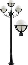  GM2630-B - CAST ALUM 10" GLOBE POST LIGHT FIX 3 X INCAND 120V