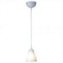  1700 WH/WH - 1 Light Mini Pendant Rio-II Collection 1700 WH/WH