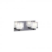  3482 PC - 2 Light Vanity Glacier Collection 3482 PC