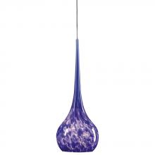  396 BLUE - PLC 1 Light Mini Pendant Pompeii Collection 396 BLUE