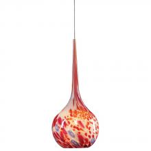  396 RED - PLC 1 Light Mini Pendant Pompeii Collection 396 RED