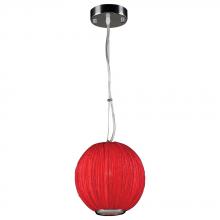  73001 RED - 1 Light Pendant Sidney Collection 73001 RED