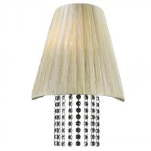  73028 BEIGE - 1 Light Sconce Angelina Collection 73028 BEIGE