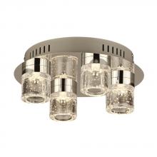  81114PC - 1 Four light ceiling light from the Yoki collection