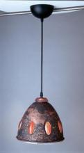  870 PCH/COPPER - 1 Light Mini Pendant Fantasia-I Collection 870 PCH/COPPER