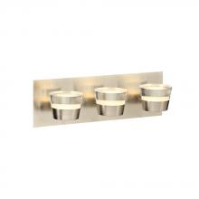  90063SN - PLC1 Three light vanity from the Sitra collection