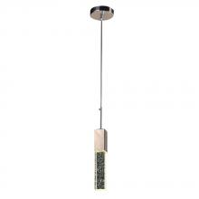  92601PC - 1 Light LED Mini Drop Aliseo Collection 92601PC