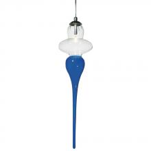  93964 BLUE - 1 Light Mini Pendant Glade Collection