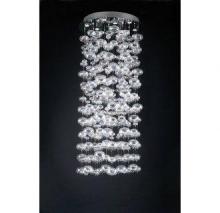  96991 PC - 8 Light Chandelier Bubbles Collection 96991 PC