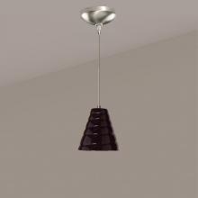  LVMP12-BG-LEDMR16 - Vortex Low Voltage Mini Pendant Black Gloss (12V Dimmable MR16 LED (Bulb included))