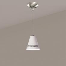  LVMP15-WG-LEDMR16 - Strands Low Voltage Mini Pendant White Gloss (12V Dimmable MR16 LED (Bulb included))